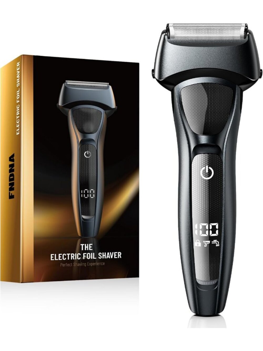 Rechargeable Waterproof Foil Shaver for Men | Cordless Electric Razor